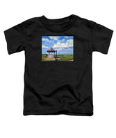 Ocean Park Gazebo Oaks Bluffs Martha's Vineyard Massachusetts - Toddler T-Shirt