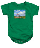 Ocean Park Gazebo Oaks Bluffs Martha's Vineyard Massachusetts - Baby Onesie