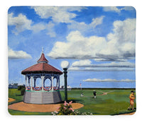 Ocean Park Gazebo Oaks Bluffs Martha's Vineyard Massachusetts - Blanket