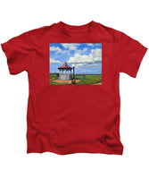 Ocean Park Gazebo Oaks Bluffs Martha's Vineyard Massachusetts - Kids T-Shirt