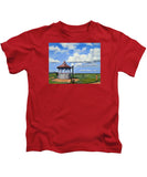 Ocean Park Gazebo Oaks Bluffs Martha's Vineyard Massachusetts - Kids T-Shirt