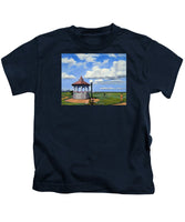 Ocean Park Gazebo Oaks Bluffs Martha's Vineyard Massachusetts - Kids T-Shirt