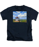 Ocean Park Gazebo Oaks Bluffs Martha's Vineyard Massachusetts - Kids T-Shirt