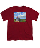 Ocean Park Gazebo Oaks Bluffs Martha's Vineyard Massachusetts - Youth T-Shirt