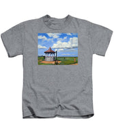 Ocean Park Gazebo Oaks Bluffs Martha's Vineyard Massachusetts - Kids T-Shirt