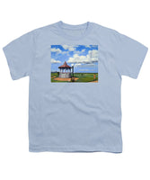 Ocean Park Gazebo Oaks Bluffs Martha's Vineyard Massachusetts - Youth T-Shirt