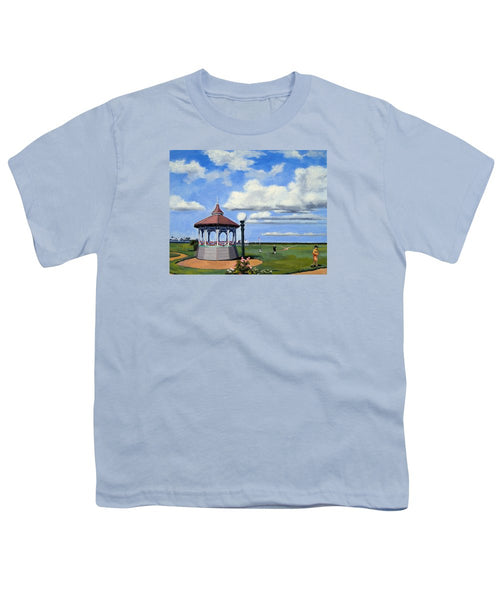 Ocean Park Gazebo Oaks Bluffs Martha's Vineyard Massachusetts - Youth T-Shirt