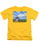 Ocean Park Gazebo Oaks Bluffs Martha's Vineyard Massachusetts - Kids T-Shirt