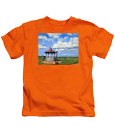 Ocean Park Gazebo Oaks Bluffs Martha's Vineyard Massachusetts - Kids T-Shirt
