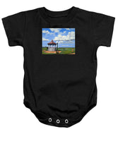 Ocean Park Gazebo Oaks Bluffs Martha's Vineyard Massachusetts - Baby Onesie