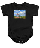 Ocean Park Gazebo Oaks Bluffs Martha's Vineyard Massachusetts - Baby Onesie