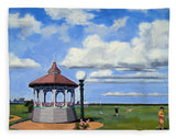 Ocean Park Gazebo Oaks Bluffs Martha's Vineyard Massachusetts - Blanket