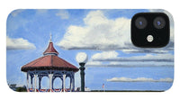 Ocean Park Gazebo Oaks Bluffs Martha's Vineyard Massachusetts - Phone Case