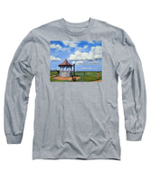 Ocean Park Gazebo Oaks Bluffs Martha's Vineyard Massachusetts - Long Sleeve T-Shirt