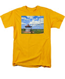 Ocean Park Gazebo Oaks Bluffs Martha's Vineyard Massachusetts - Men's T-Shirt  (Regular Fit)