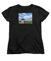Ocean Park Gazebo Oaks Bluffs Martha's Vineyard Massachusetts - Women's T-Shirt (Standard Fit)