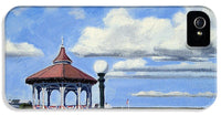 Ocean Park Gazebo Oaks Bluffs Martha's Vineyard Massachusetts - Phone Case