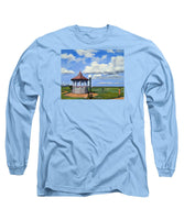 Ocean Park Gazebo Oaks Bluffs Martha's Vineyard Massachusetts - Long Sleeve T-Shirt