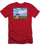Ocean Park Gazebo Oaks Bluffs Martha's Vineyard Massachusetts - T-Shirt