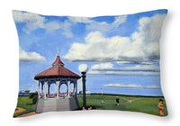 Ocean Park Gazebo Oaks Bluffs Martha's Vineyard Massachusetts - Throw Pillow