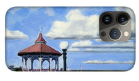 Ocean Park Gazebo Oaks Bluffs Martha's Vineyard Massachusetts - Phone Case