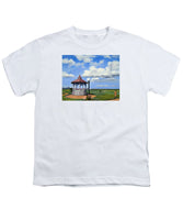 Ocean Park Gazebo Oaks Bluffs Martha's Vineyard Massachusetts - Youth T-Shirt