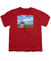 Ocean Park Gazebo Oaks Bluffs Martha's Vineyard Massachusetts - Youth T-Shirt