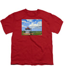 Ocean Park Gazebo Oaks Bluffs Martha's Vineyard Massachusetts - Youth T-Shirt