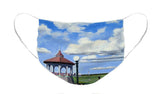 Ocean Park Gazebo Oaks Bluffs Martha's Vineyard Massachusetts - Face Mask