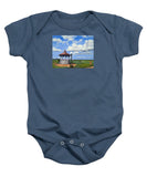 Ocean Park Gazebo Oaks Bluffs Martha's Vineyard Massachusetts - Baby Onesie