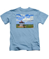 Ocean Park Gazebo Oaks Bluffs Martha's Vineyard Massachusetts - Kids T-Shirt