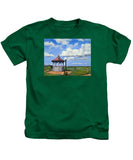 Ocean Park Gazebo Oaks Bluffs Martha's Vineyard Massachusetts - Kids T-Shirt