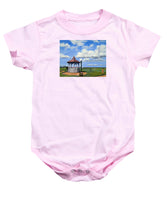 Ocean Park Gazebo Oaks Bluffs Martha's Vineyard Massachusetts - Baby Onesie