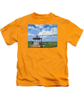 Ocean Park Gazebo Oaks Bluffs Martha's Vineyard Massachusetts - Kids T-Shirt