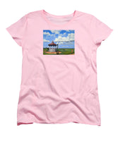 Ocean Park Gazebo Oaks Bluffs Martha's Vineyard Massachusetts - Women's T-Shirt (Standard Fit)