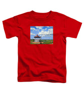 Ocean Park Gazebo Oaks Bluffs Martha's Vineyard Massachusetts - Toddler T-Shirt
