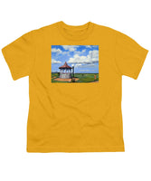 Ocean Park Gazebo Oaks Bluffs Martha's Vineyard Massachusetts - Youth T-Shirt