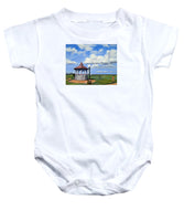Ocean Park Gazebo Oaks Bluffs Martha's Vineyard Massachusetts - Baby Onesie