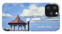 Ocean Park Gazebo Oaks Bluffs Martha's Vineyard Massachusetts - Phone Case