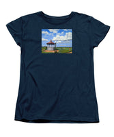 Ocean Park Gazebo Oaks Bluffs Martha's Vineyard Massachusetts - Women's T-Shirt (Standard Fit)