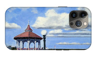 Ocean Park Gazebo Oaks Bluffs Martha's Vineyard Massachusetts - Phone Case