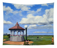 Ocean Park Gazebo Oaks Bluffs Martha's Vineyard Massachusetts - Tapestry