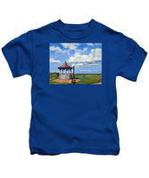 Ocean Park Gazebo Oaks Bluffs Martha's Vineyard Massachusetts - Kids T-Shirt