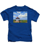 Ocean Park Gazebo Oaks Bluffs Martha's Vineyard Massachusetts - Kids T-Shirt