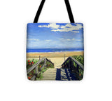 Ogunquit Beach Walkway Ogunquit Maine - Tote Bag