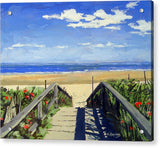 Ogunquit Beach Walkway Ogunquit Maine - Acrylic Print