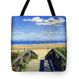 Ogunquit Beach Walkway Ogunquit Maine - Tote Bag
