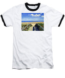 Ogunquit Beach Walkway Ogunquit Maine - Baseball T-Shirt