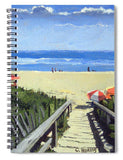 Ogunquit Footbridge Beach Ogunquit Maine - Spiral Notebook