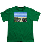 Ogunquit Footbridge Beach Ogunquit Maine - Youth T-Shirt